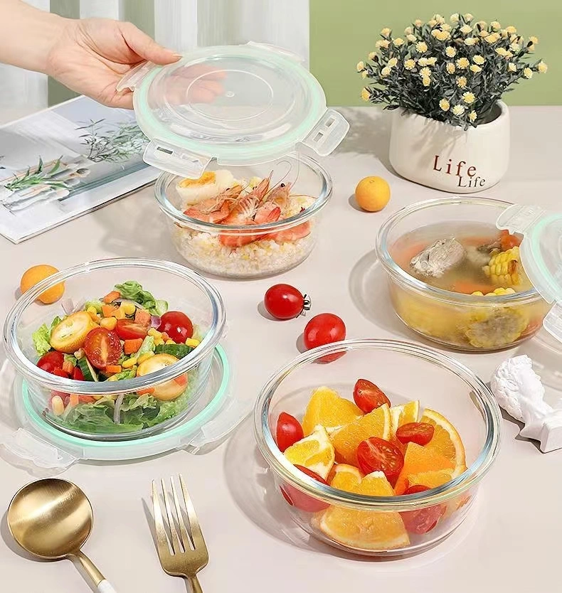 Borosilicate Glass Food Storage Container Wholesal