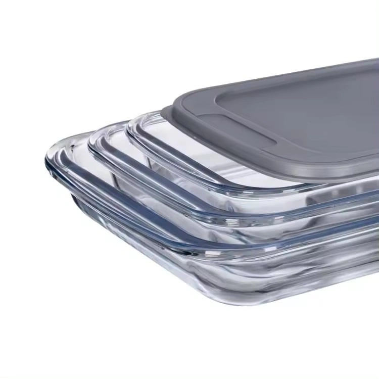 Bakeware de vidro borossilicato no atacado com Li