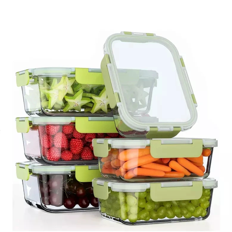 Wholesale Borosilicate Glass Fridge Organizers