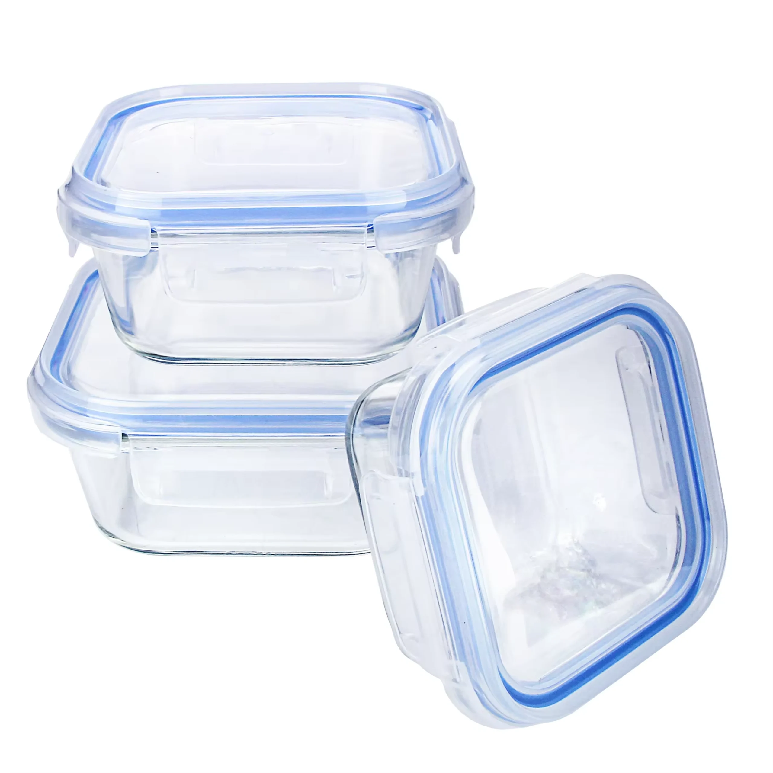 Wholesale Glass Food Storage Containers Square