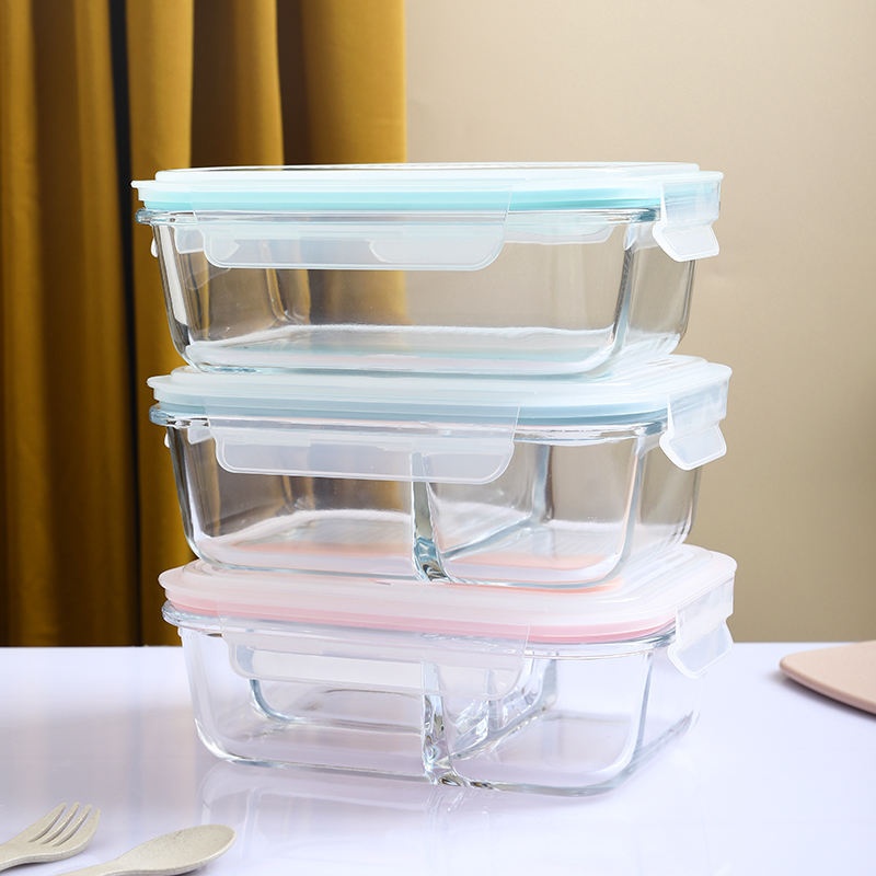 Glass Lunchable Container Sustainable Glass Food Container 1