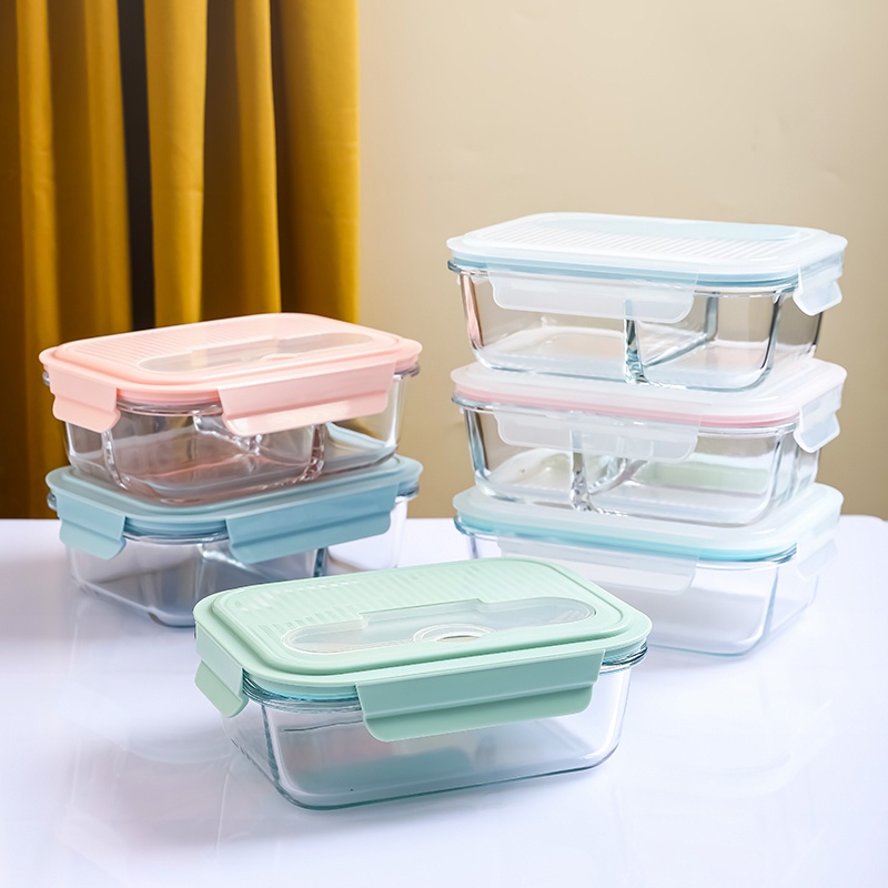 Glass Lunchable Container Sustainable Glass Food Container