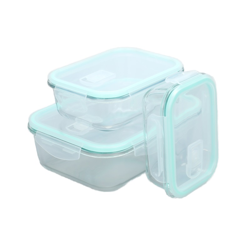 Großhandel Glas Küche Vorratsbehälter Luftdichte Lunchbox