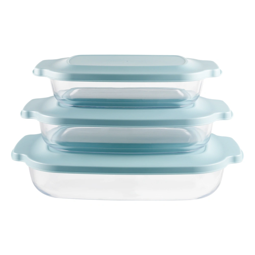 Wholsale Bakeware Borosilicate Glass Baking Dish With Lid