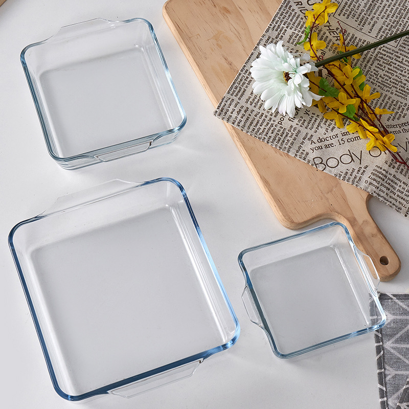 Borosilicate Glassware Wholesale Glass Dish With Glass Lid 2