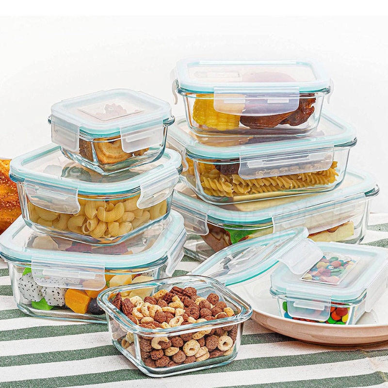 Glass Oven Safe Meal Prep Container Wholesale Glassware 4