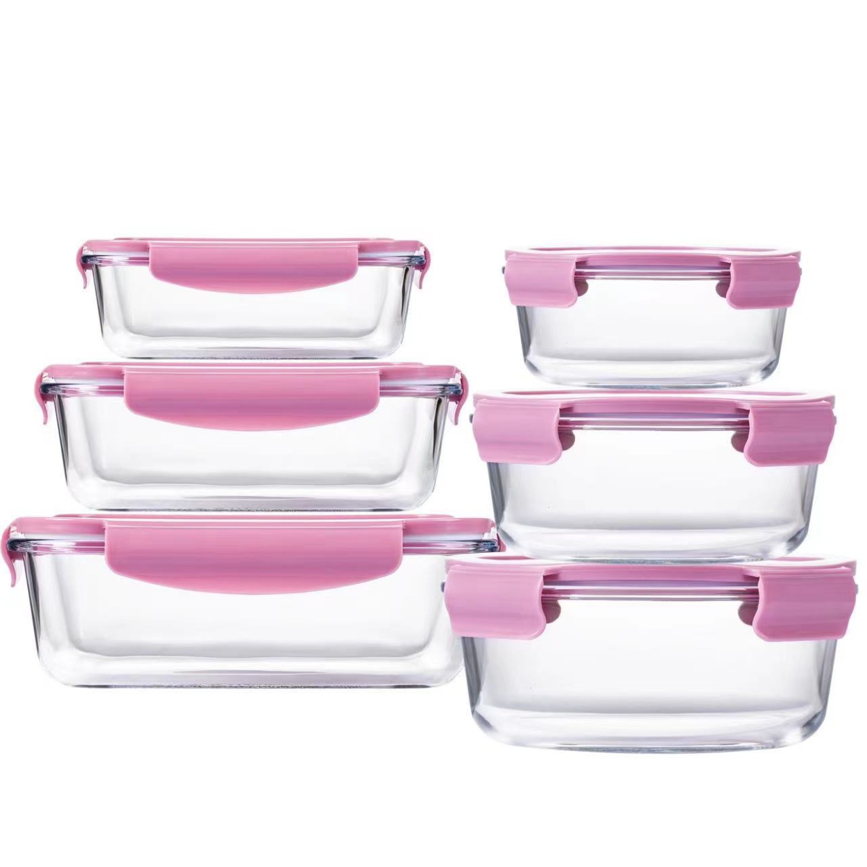 Wholesale Glass Sandwich Container Glass Bento Lunch Box