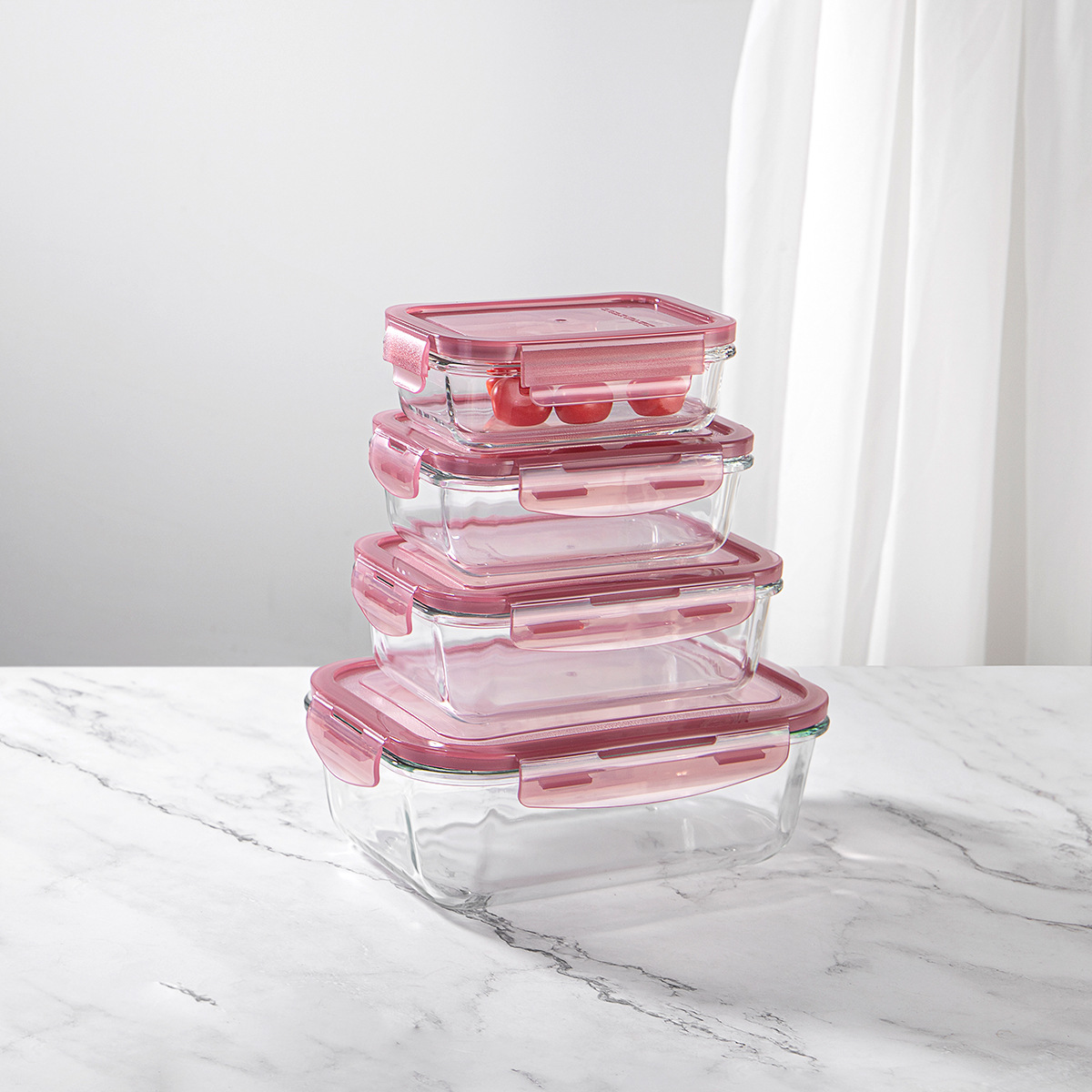 Wholesale High Borosilicate Glass Bento Boxes For Adults 1