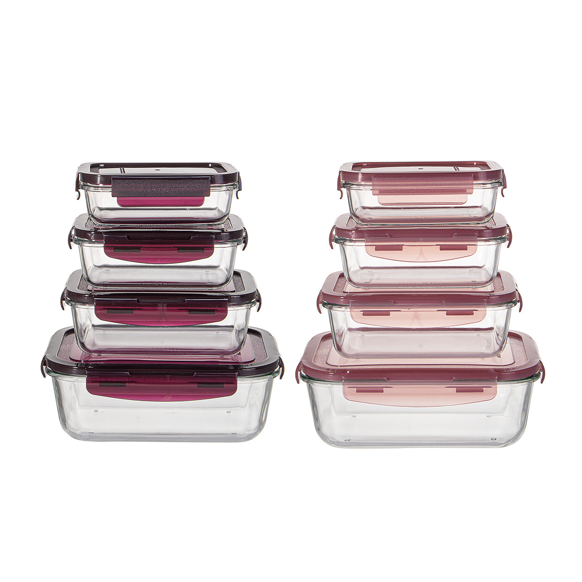 Wholesale High Borosilicate Glass Bento Boxes For Adult